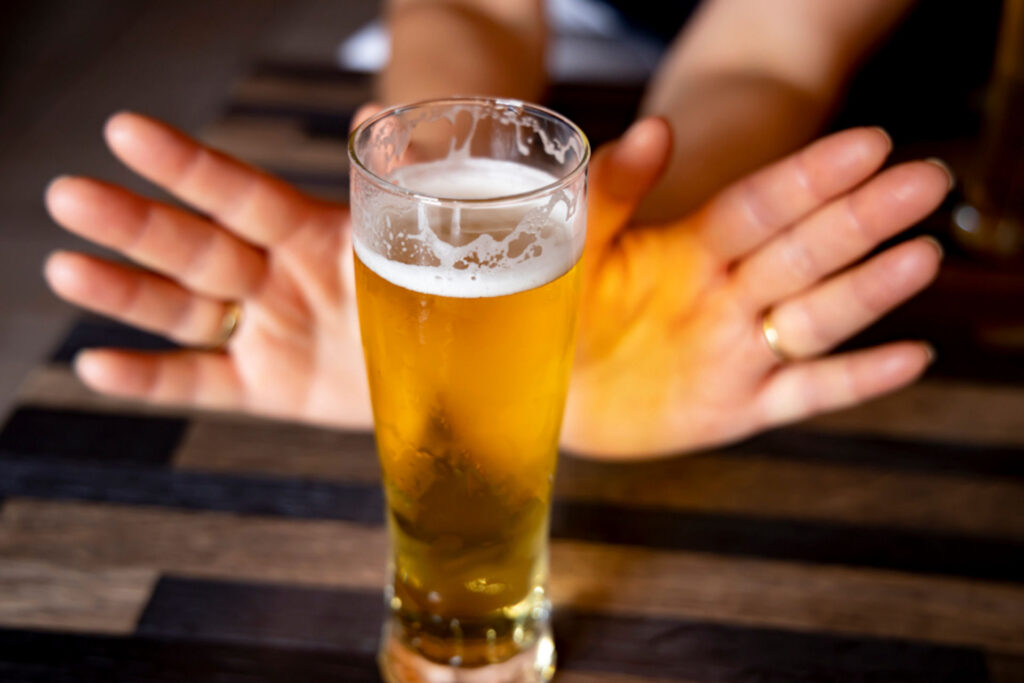 alcohol and bloat